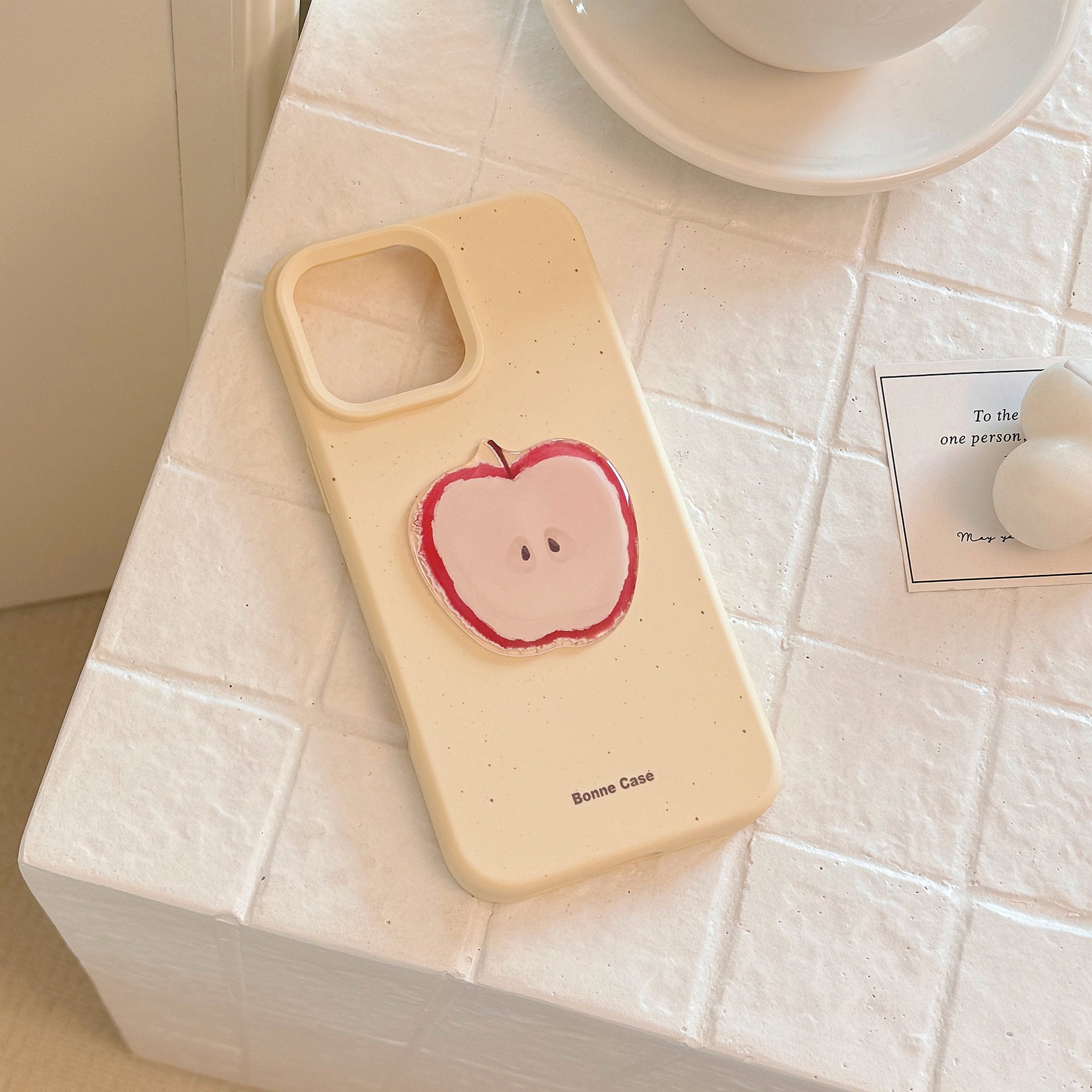 3D Pop-Up Cute Fruit iPhone Case