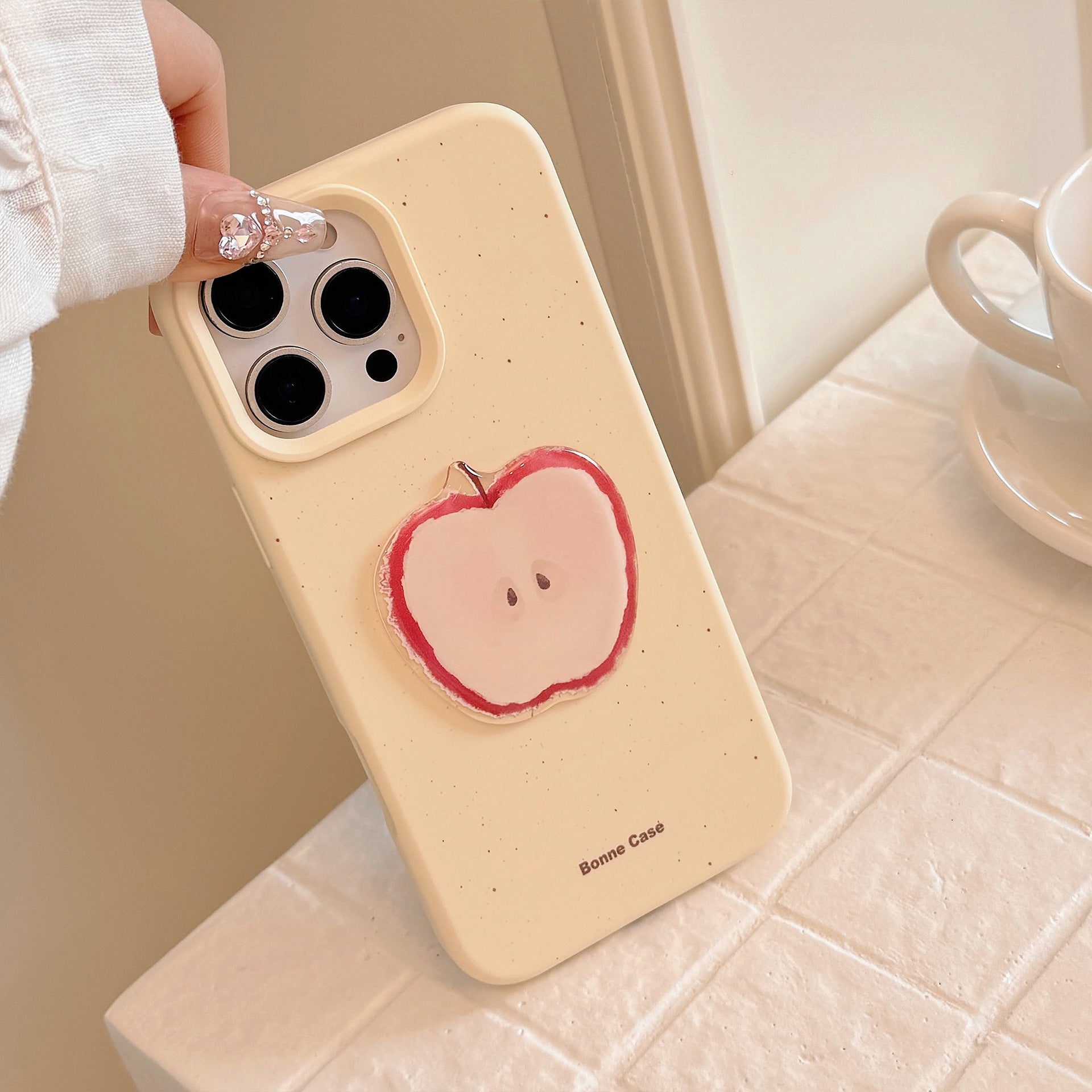 3D Pop-Up Cute Fruit iPhone Case