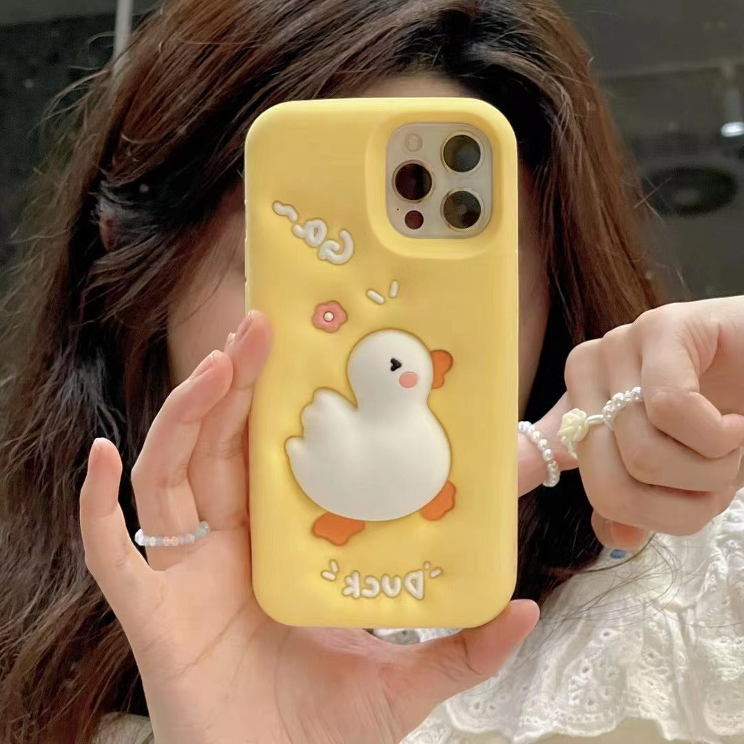 Cute Duck iPhone Case