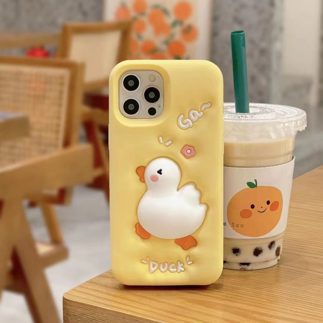 Cute Duck iPhone Case